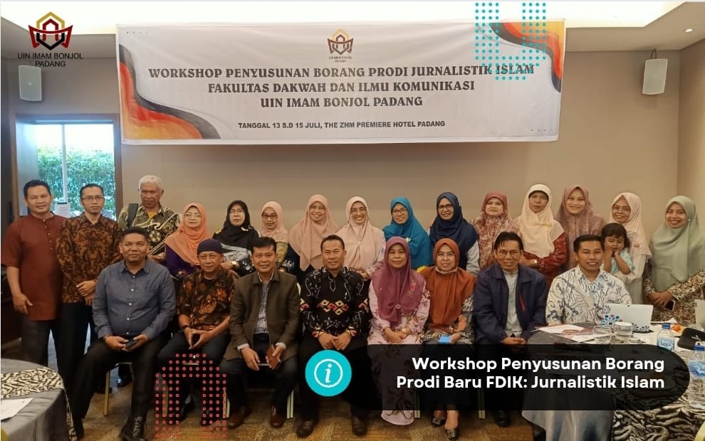 Workshop Penyusunan Borang Prodi Baru FDIK: Jurnalistik Islam 